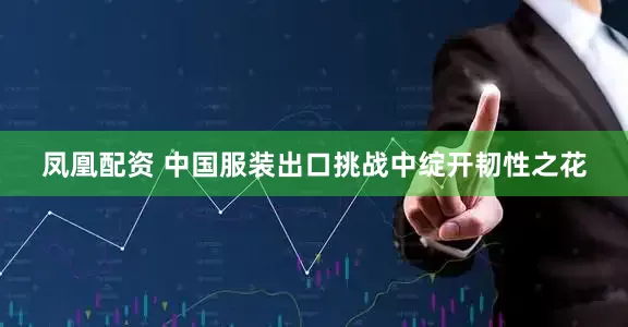 凤凰配资 中国服装出口挑战中绽开韧性之花