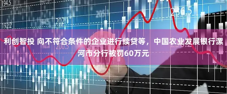 利创智投 向不符合条件的企业进行续贷等，中国农业发展银行漯河市分行被罚60万元
